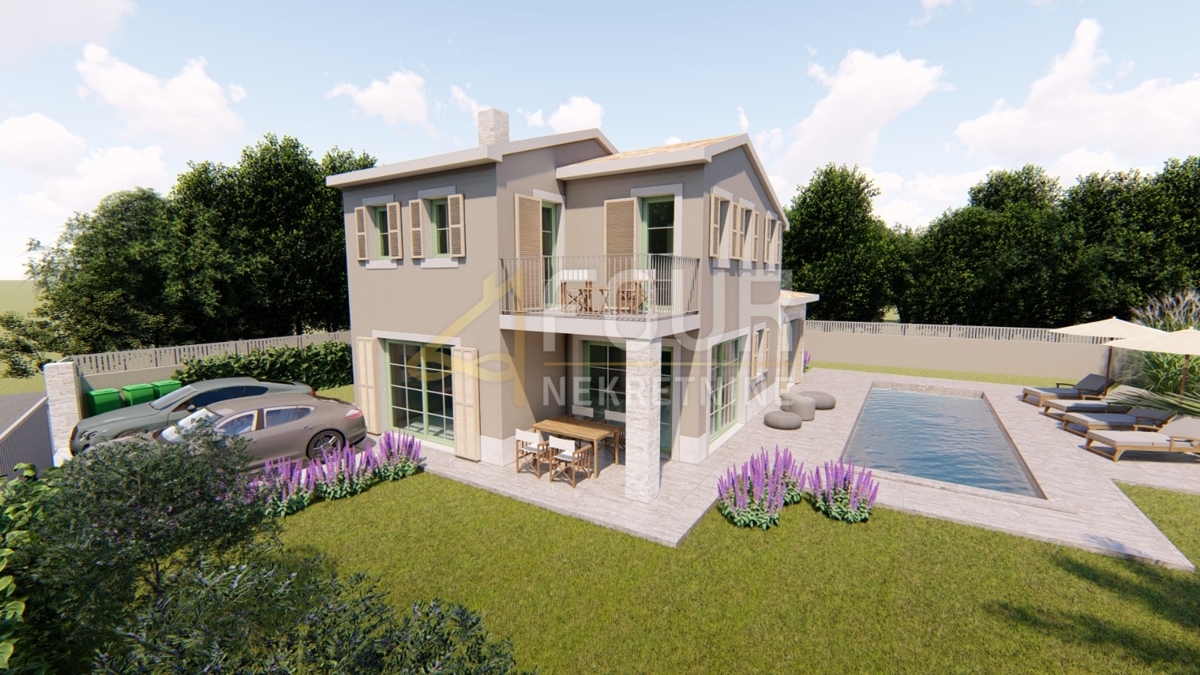 Istria, Tinjan, casa indipendente con piscina