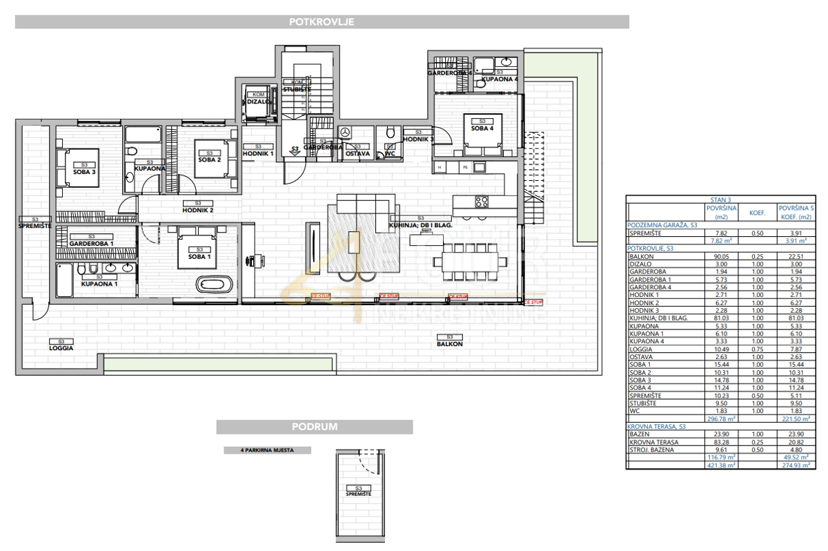 Opatija - Centar, Opatija, 173,52m2