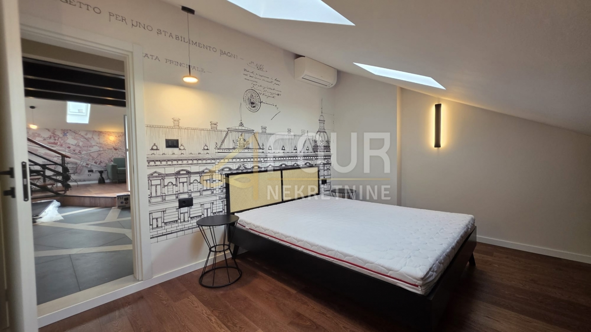 Fiume, centro cittadino, monolocale più soggiorno con cucina, 28.08m2, balcone