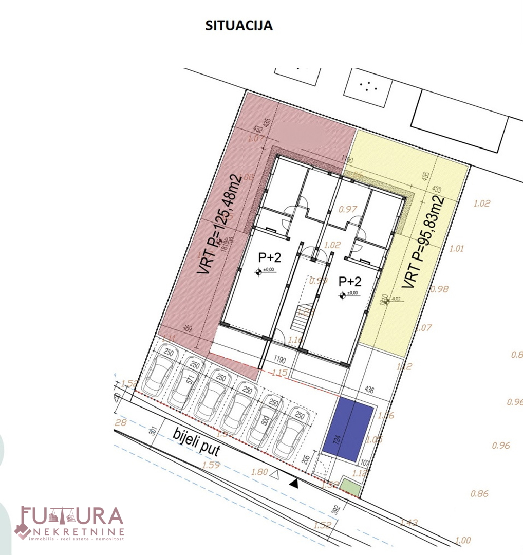 ZADAR - PRIVLAKA, APPARTAMENTO 107 M2, VENDITA, VISTA, TERRAZZA SUL TETTO, POSIZIONE!!!