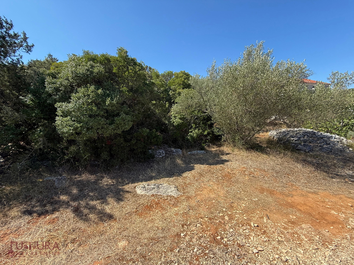 ZADAR - ŽMAN, TERRENO EDIFICABILE 843 M2, VENDITA, VISTA, POSIZIONE!!!!