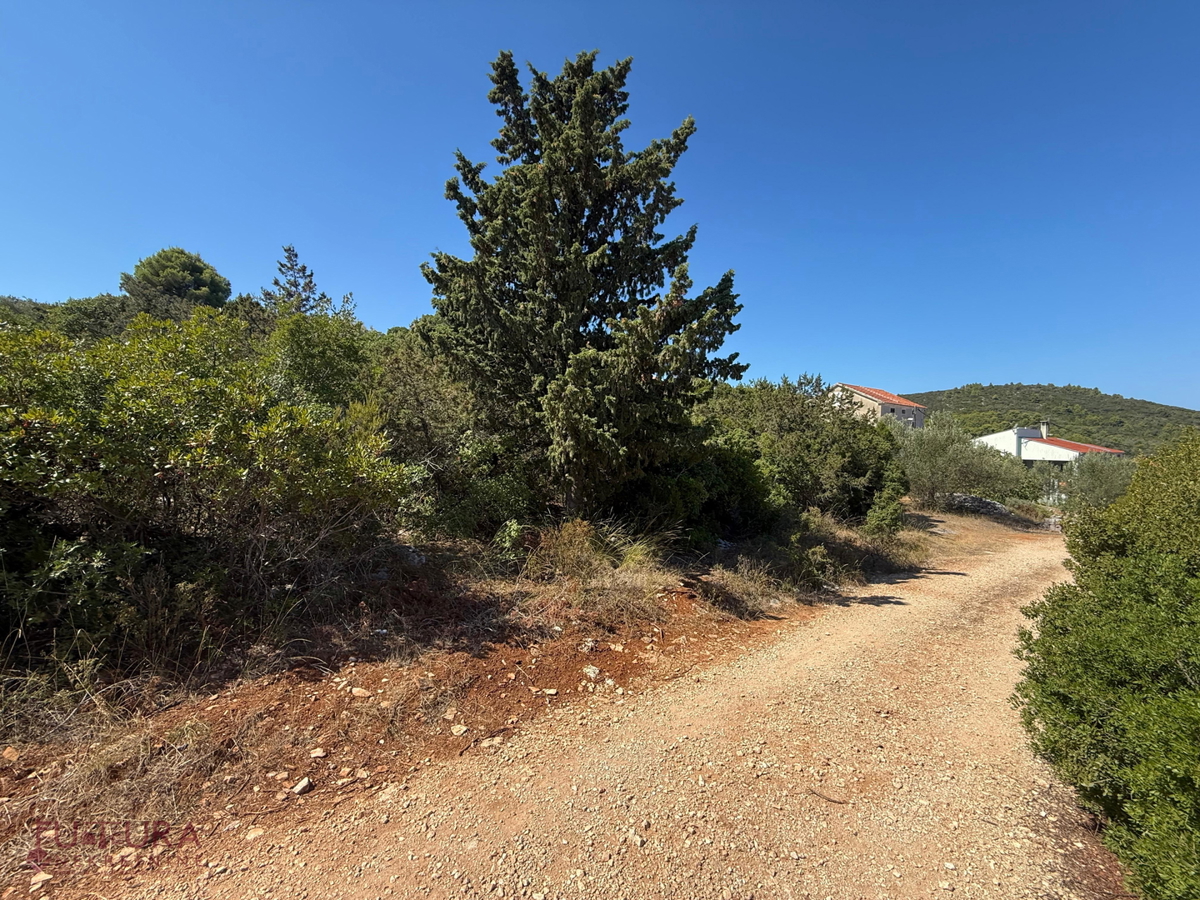 ZADAR - ŽMAN, TERRENO EDIFICABILE 843 M2, VENDITA, VISTA, POSIZIONE!!!!