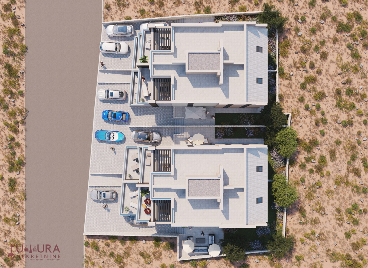 PAG - ŠIMUNI, APPARTAMENTO 107,55 M2, VENDITA, NUOVO, GIARDINO, VISTA, POSIZIONE!!