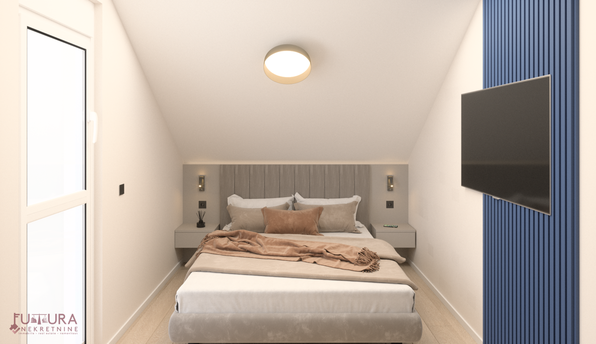 PAG - ŠIMUNI, APPARTAMENTO 107,55 M2, VENDITA, NUOVO, GIARDINO, VISTA, POSIZIONE!!