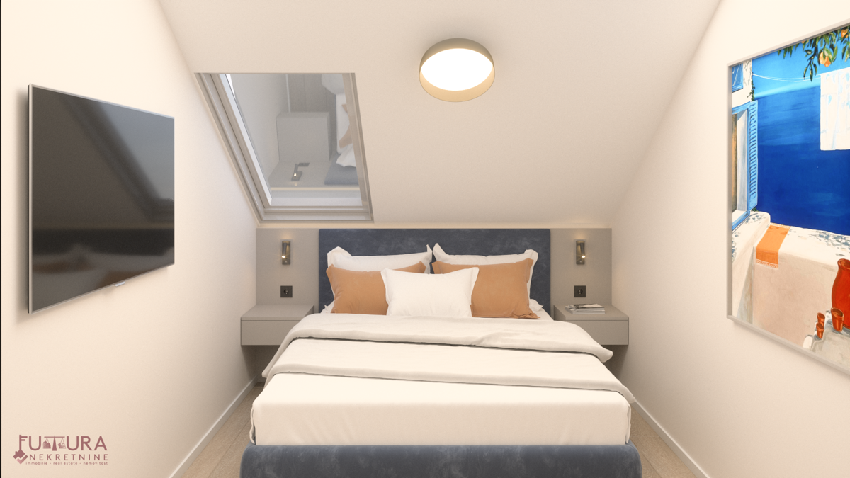PAG - ŠIMUNI, APPARTAMENTO 107,55 M2, VENDITA, NUOVO, GIARDINO, VISTA, POSIZIONE!!
