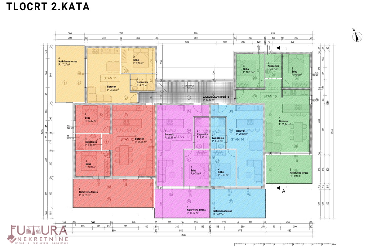 PAG - POVLJANA, APPARTAMENTO 44,31 M2, VENDITA, VISTA, NUOVO, POSIZIONE!!!