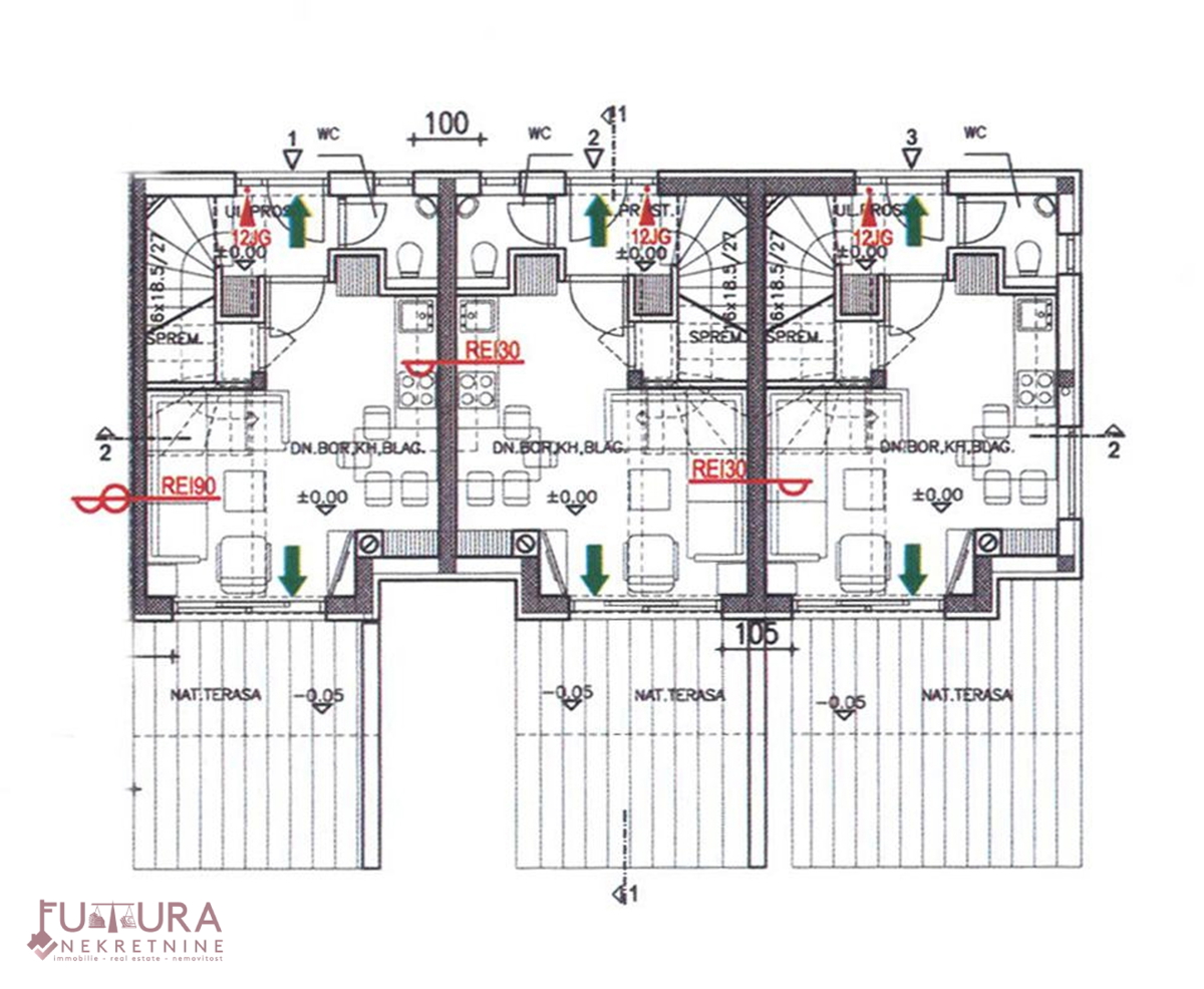 PAG - MANDRE, APPARTAMENTO 71 M2, VENDITA, NUOVO, GIARDINO!!!