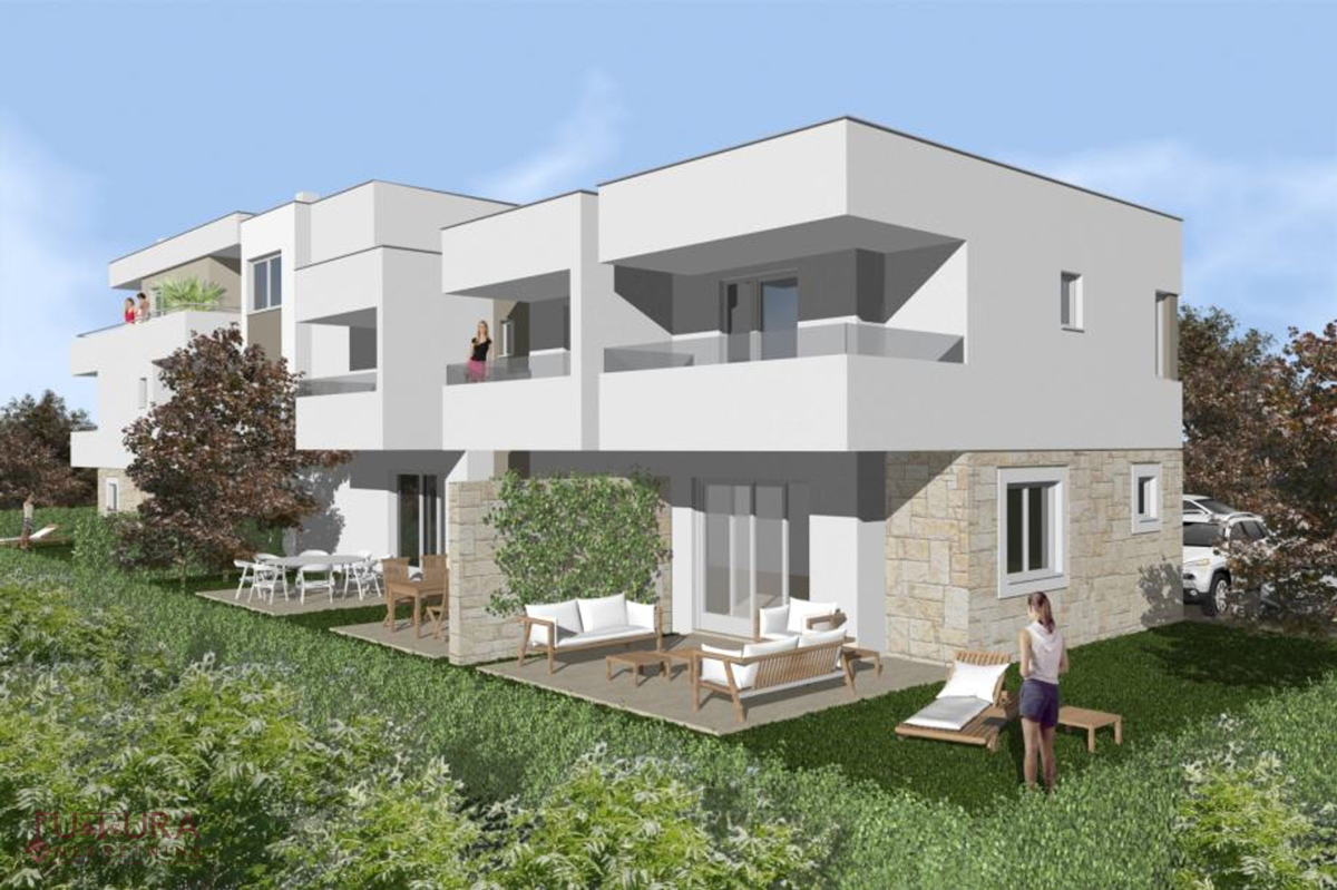 PAG - MANDRE, APPARTAMENTO 71 M2, VENDITA, NUOVO, GIARDINO!!!