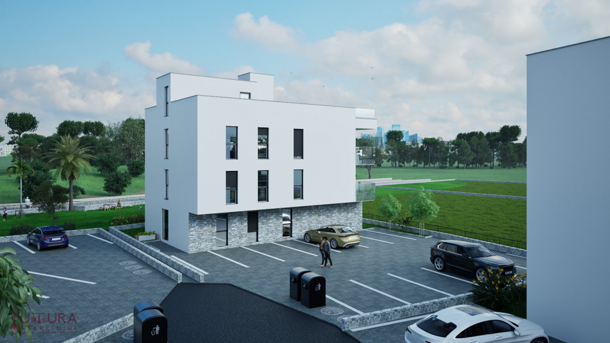ZADAR - CRVENE KUĆE, APPARTAMENTO 74,45 M2, VENDITA, NUOVO, POSIZIONE!