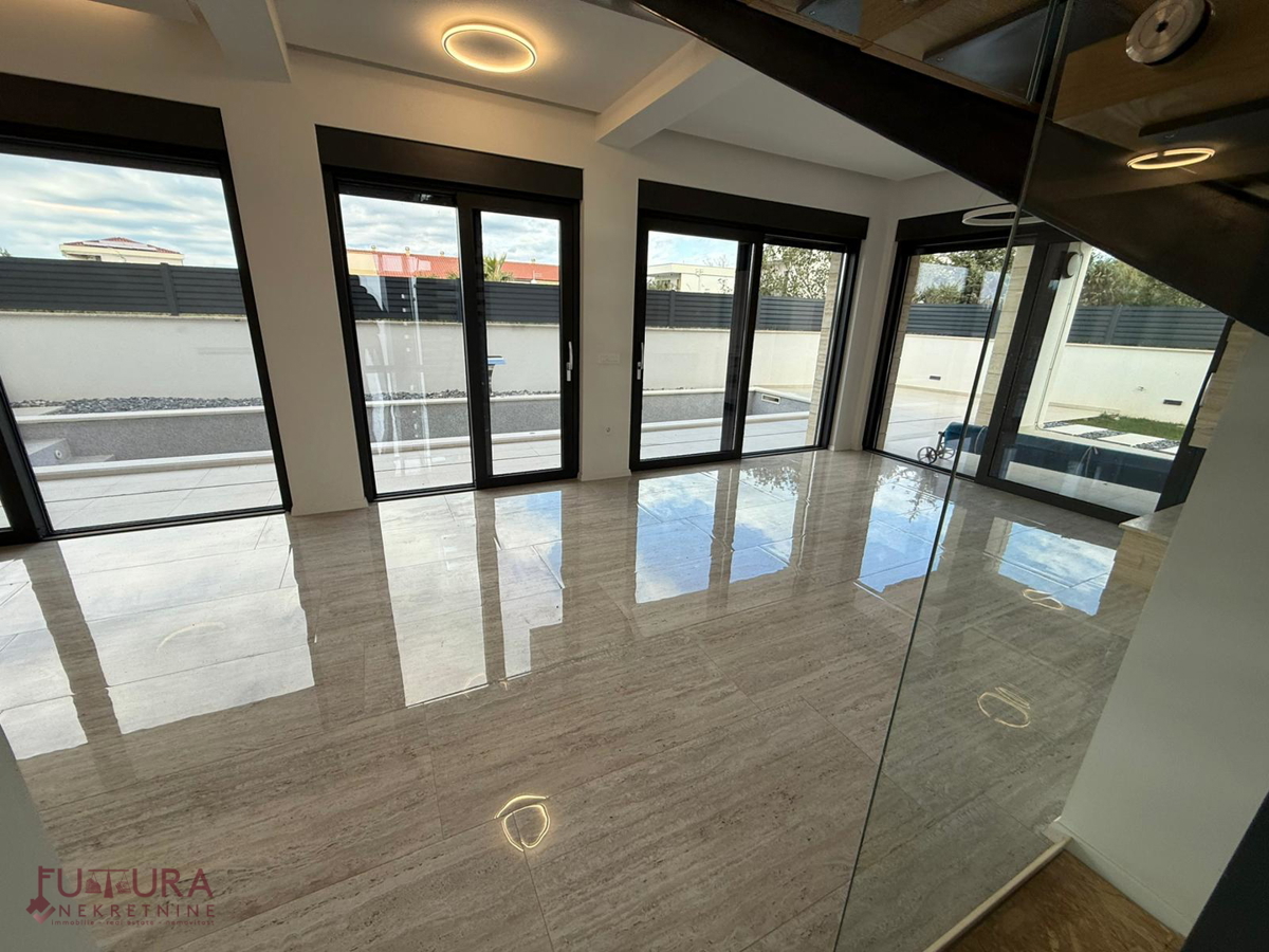 ZADAR - ZATON, CASA 220,43 M2, VENDITA, NUOVA, PISCINA, GIARDINO!!