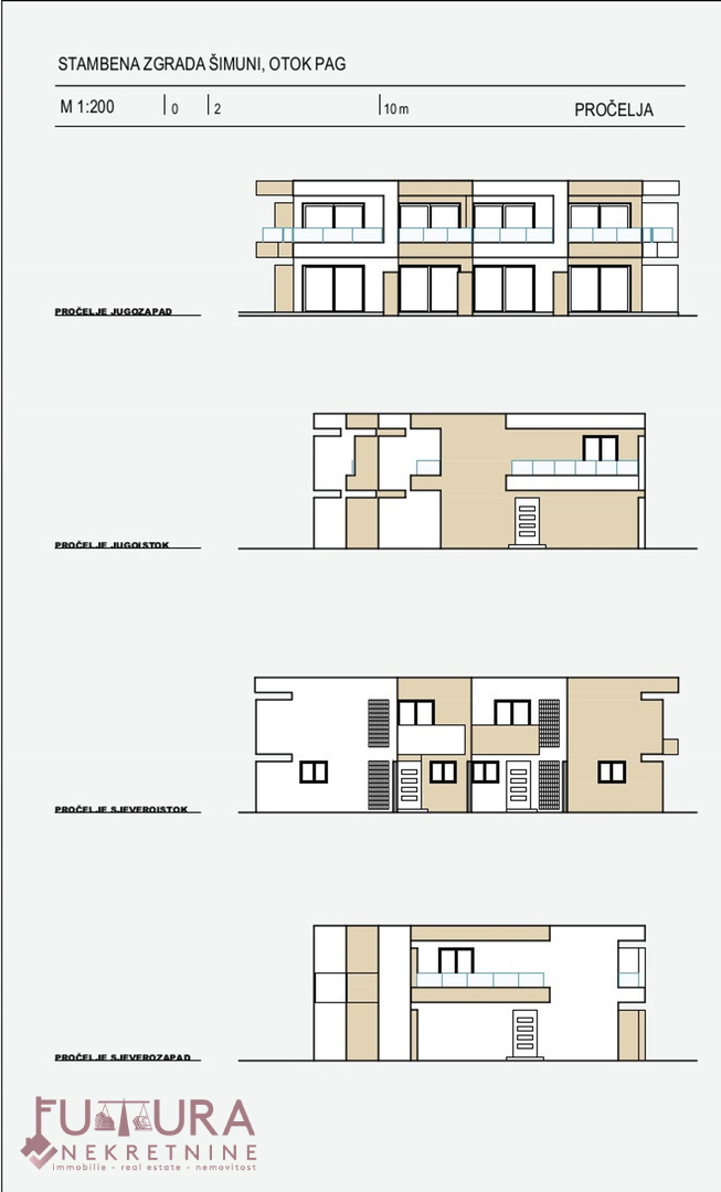 PAG - ŠIMUNI, VENDITA APPARTAMENTO 105,04 M2, NUOVO, POSIZIONE, VISTA!!!
