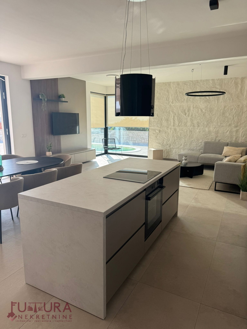 PAG - KOLAN, VILLA IN VENDITA 190 M2, NUOVA, PISCINA, VISTA!!!
