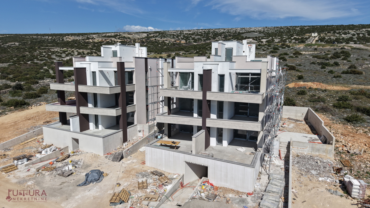 PAG - ŠIMUNI, ATTICO 100,69 M2, VENDITA, VISTA, POSIZIONE, NUOVO!!