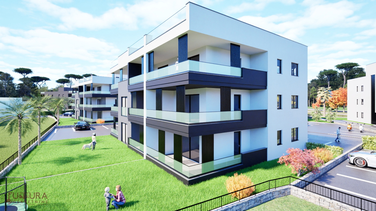 ZADAR - CRVENE KUĆE, APPARTAMENTO 84,32 M2, VENDITA, NUOVO, POSIZIONE!