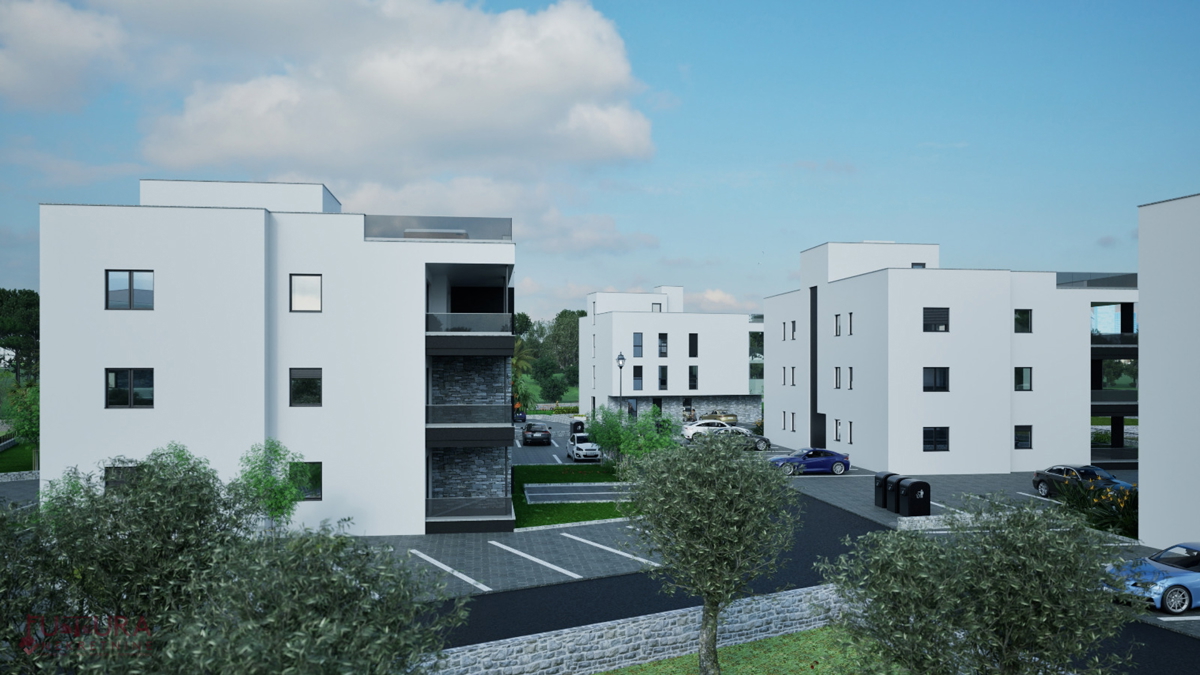 ZADAR - CRVENE KUĆE, APPARTAMENTO 84,32 M2, VENDITA, NUOVO, POSIZIONE!