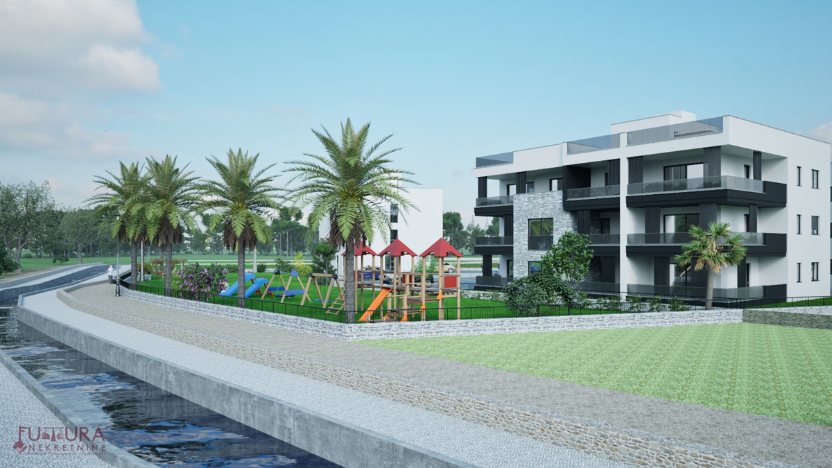 ZADAR - CRVENE KUĆE, APPARTAMENTO 84,32 M2, VENDITA, NUOVO, POSIZIONE!