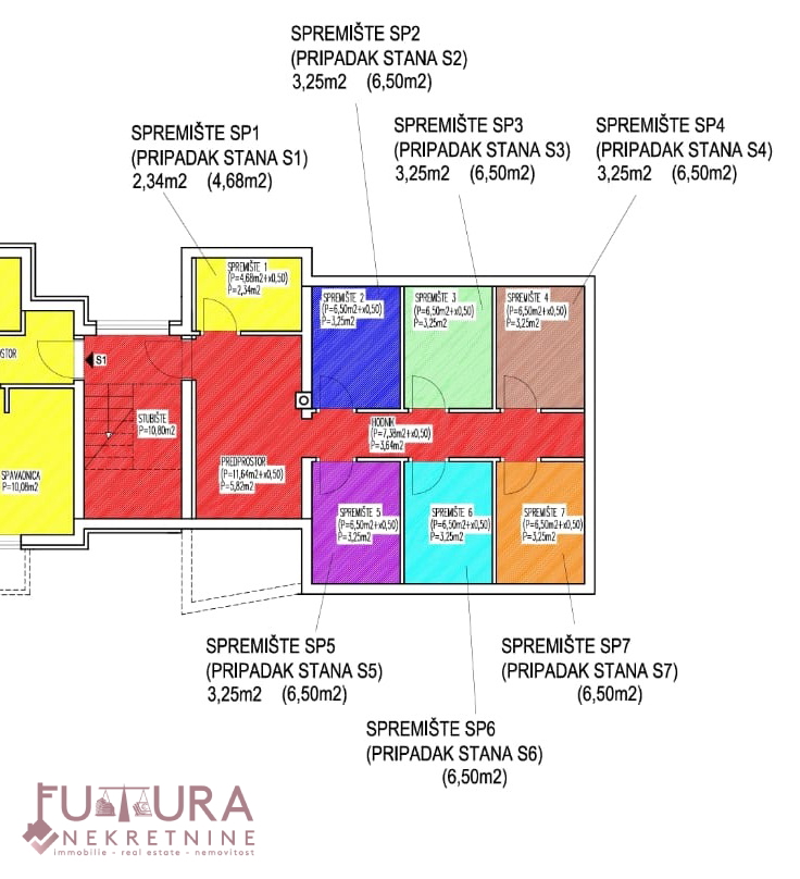 PAG - MANDRE, APPARTAMENTO 66,34 M2, VENDITA, VISTA, POSIZIONE, NUOVO!!!