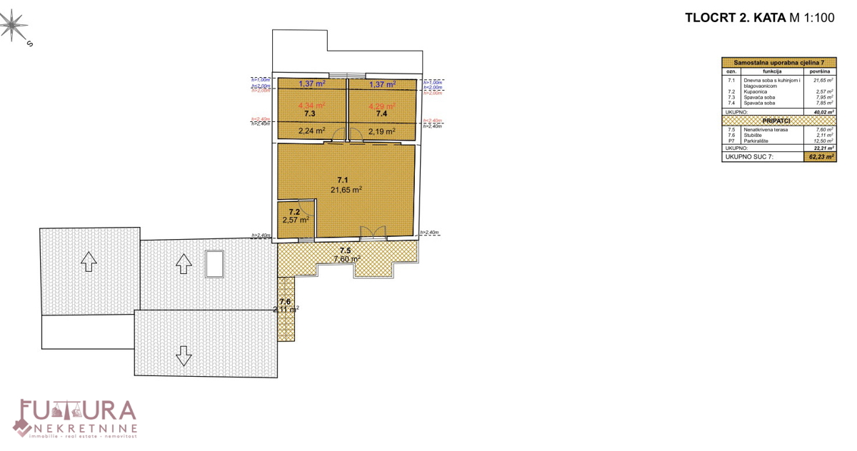 PAG, VENDITA CASA 246,86 M2, VENDITA, VISTA, 5 APPARTAMENTI!!!