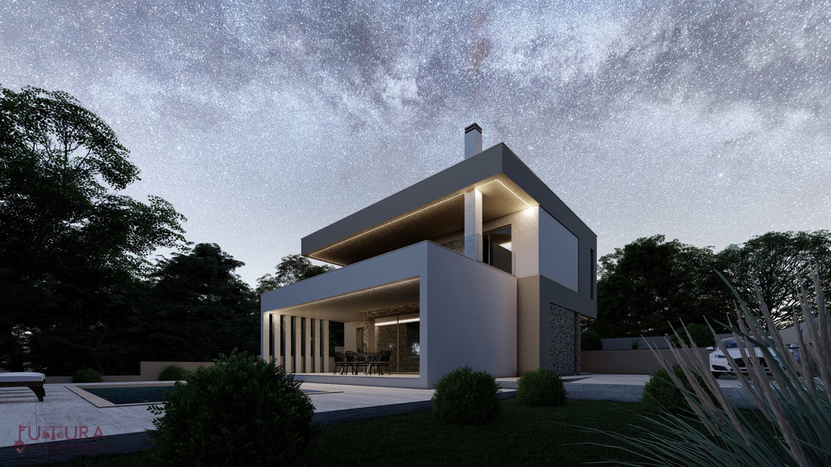 PAŠMAN - ŽDRELAC, TERRENO EDIFICABILE 616 M2 IN VENDITA, PERMESSO DI COSTRUIRE, VISTA MARE!!!