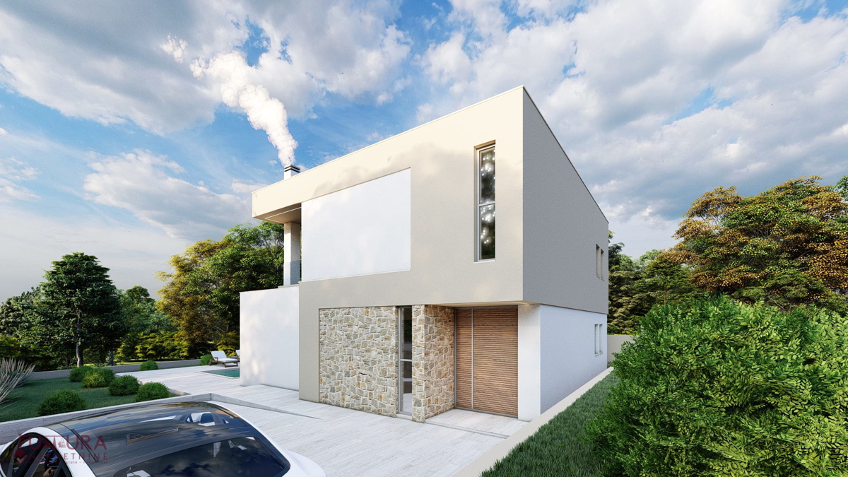 PAŠMAN - ŽDRELAC, TERRENO EDIFICABILE 616 M2 IN VENDITA, PERMESSO DI COSTRUIRE, VISTA MARE!!!