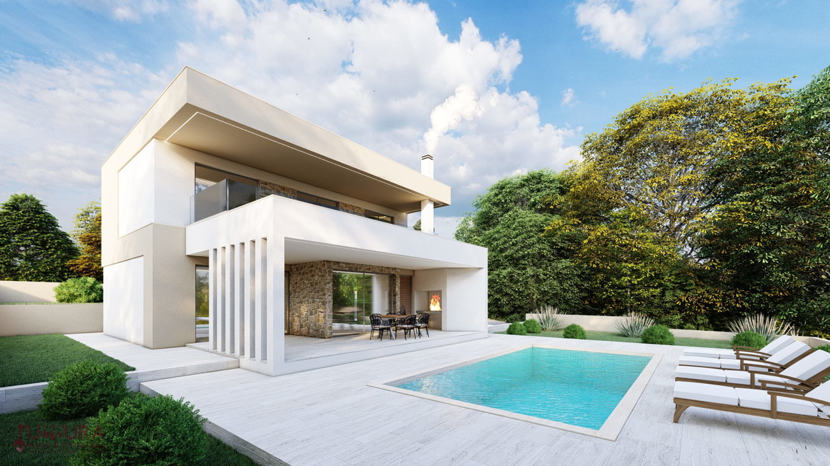 PAŠMAN - ŽDRELAC, TERRENO EDIFICABILE 616 M2 IN VENDITA, PERMESSO DI COSTRUIRE, VISTA MARE!!!