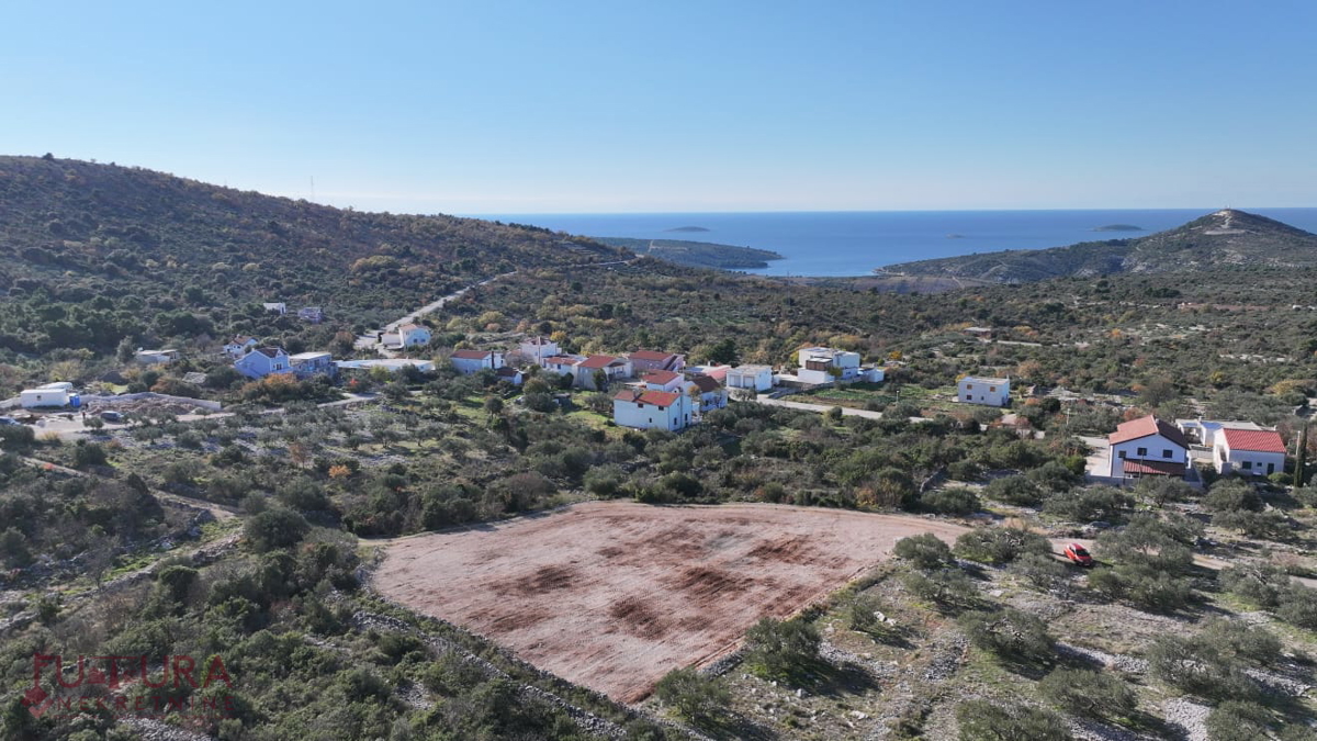 PRIMOŠTEN, TERRENO EDILIZIO 1285 M2, VENDITA, VISTA INCANTEVOLE!!