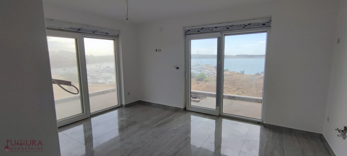 PAG - POVLJANA, VENDITA APPARTAMENTO 58,54 M2, VISTA, A 50 M DAL MARE, NUOVO!!!