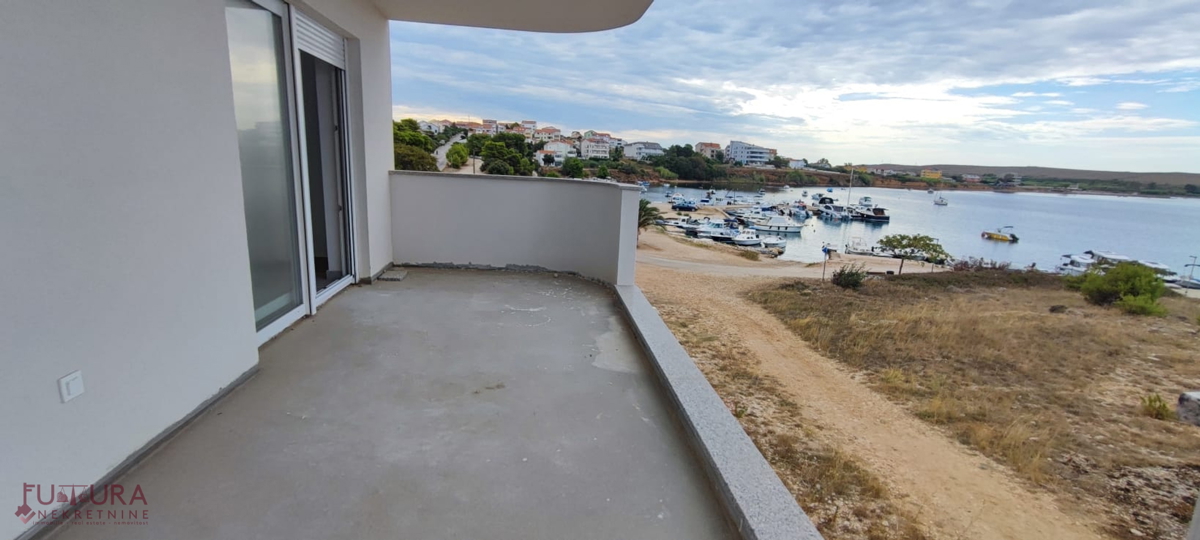 PAG - POVLJANA, VENDITA APPARTAMENTO 58,54 M2, VISTA, A 50 M DAL MARE, NUOVO!!!