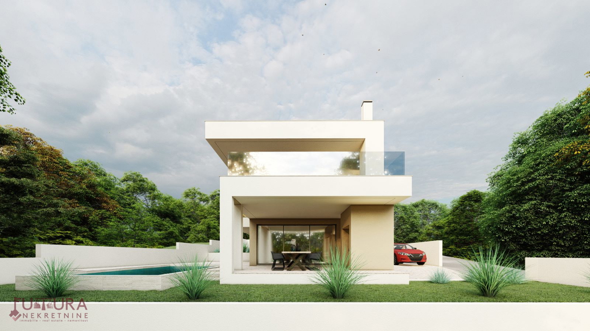 PAŠMAN - ŽDRELAC, TERRENO EDIFICABILE 505 M2 IN VENDITA, PERMESSO DI COSTRUIRE, VISTA MARE!!!