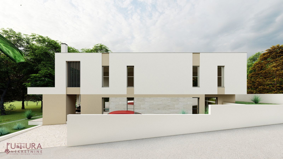 PAŠMAN - ŽDRELAC, TERRENO EDIFICABILE 505 M2 IN VENDITA, PERMESSO DI COSTRUIRE, VISTA MARE!!!