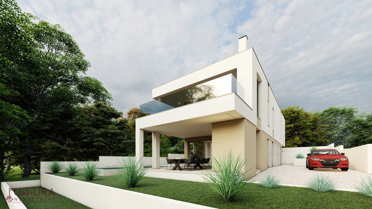 PAŠMAN - ŽDRELAC, TERRENO EDIFICABILE 505 M2 IN VENDITA, PERMESSO DI COSTRUIRE, VISTA MARE!!!