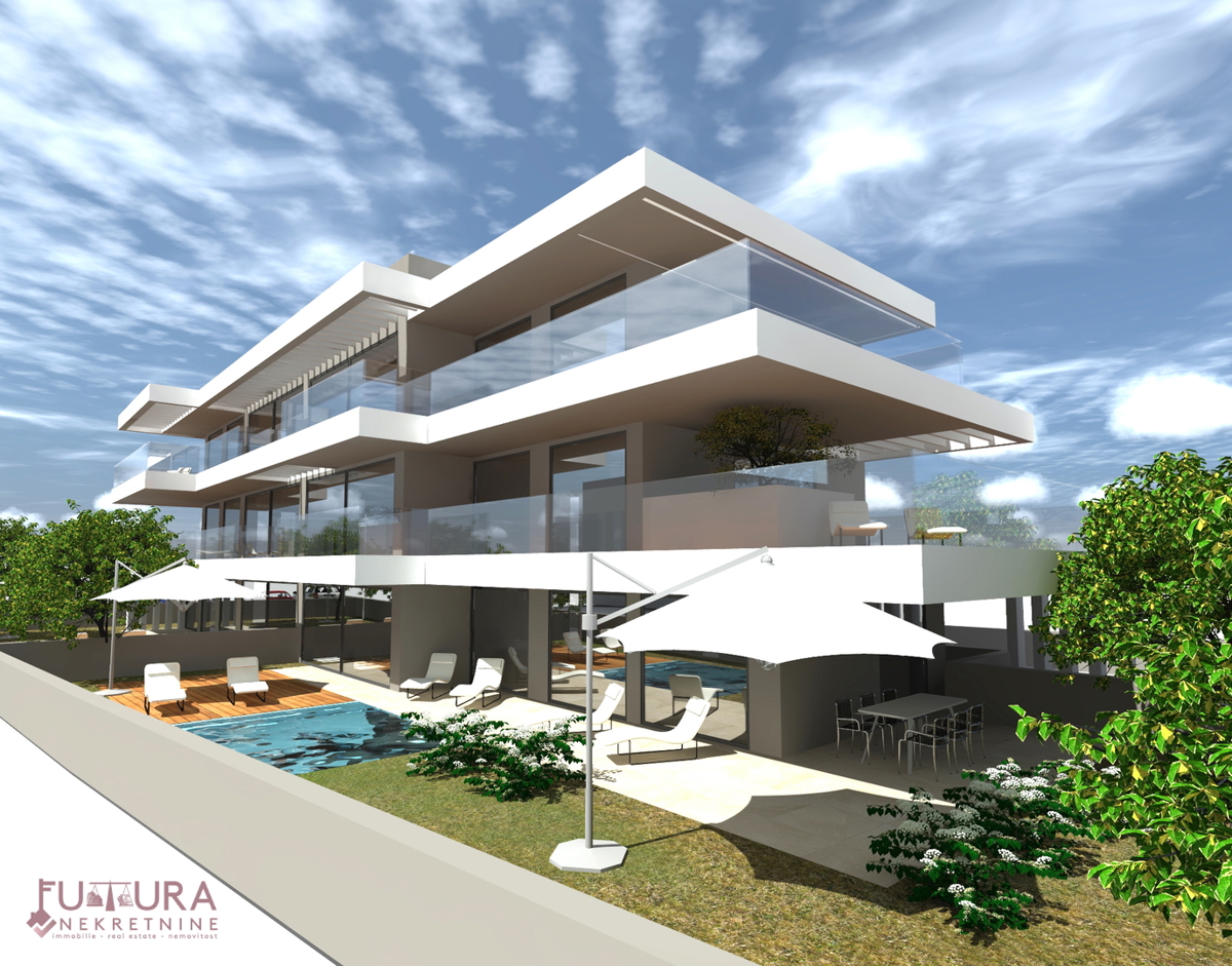ZADAR - PRIVLAKA, APPARTAMENTO 213,17 M2 IN VENDITA, TERRAZZA SUL TETTO, VISTA, NUOVO, POSIZIONE!!!
