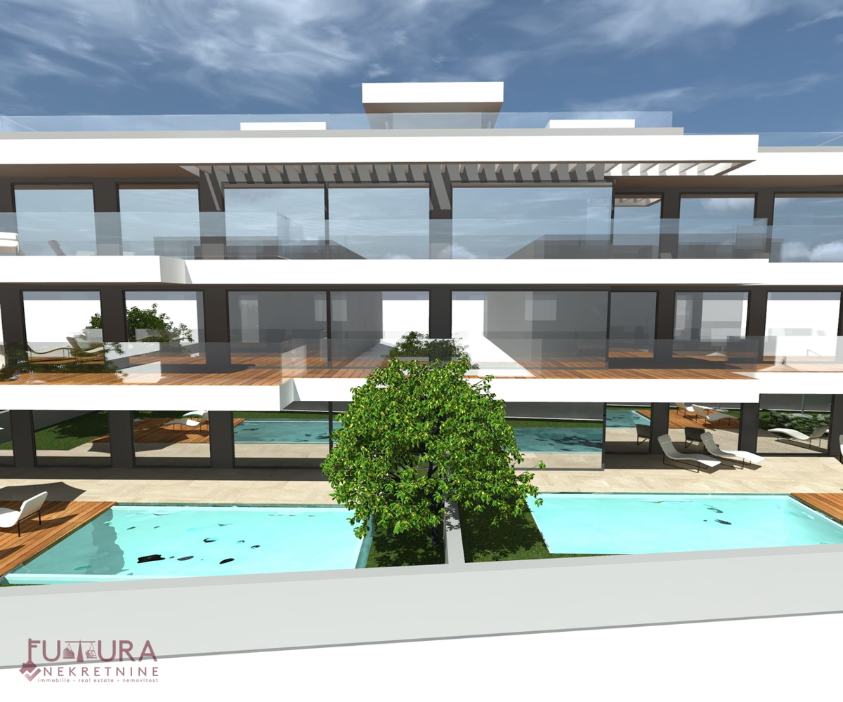 ZADAR - PRIVLAKA, APPARTAMENTO 213,17 M2 IN VENDITA, TERRAZZA SUL TETTO, VISTA, NUOVO, POSIZIONE!!!