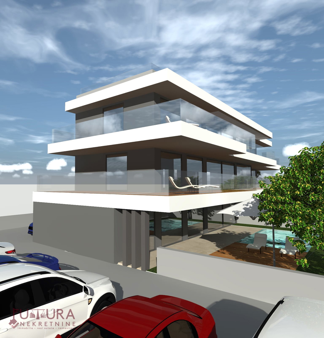 ZADAR - PRIVLAKA, APPARTAMENTO 213,17 M2 IN VENDITA, TERRAZZA SUL TETTO, VISTA, NUOVO, POSIZIONE!!!