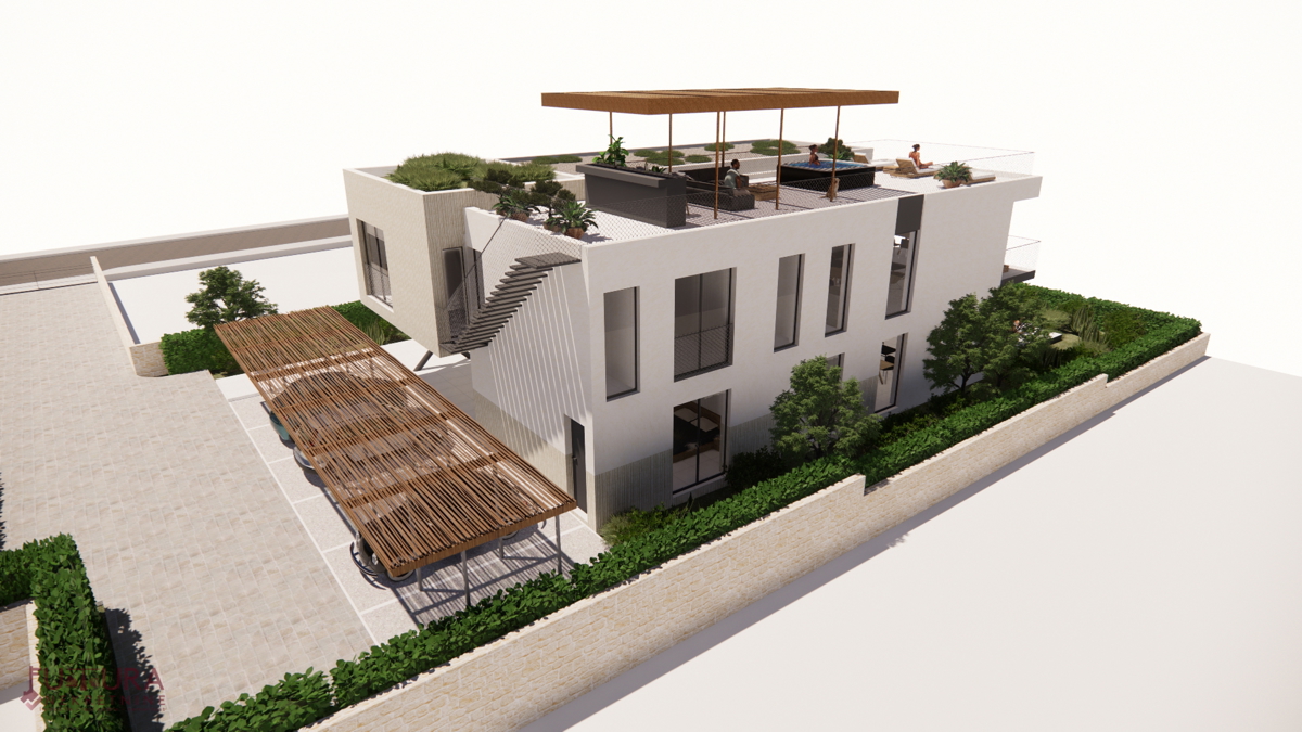 ZADAR - UGLJAN, APPARTAMENTO 85,18 M2, VENDITA, NUOVO, GIARDINO, PRIMA FILA, VISTA!!!