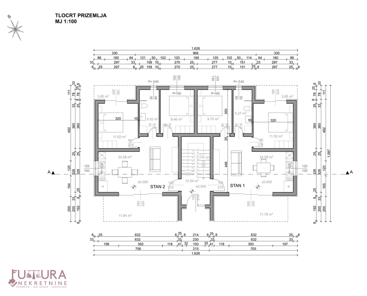 PAG - POVLJANA, APPARTAMENTO 67,41 M2, VENDITA, GIARDINO, VISTA, NUOVO, POSIZIONE!!!