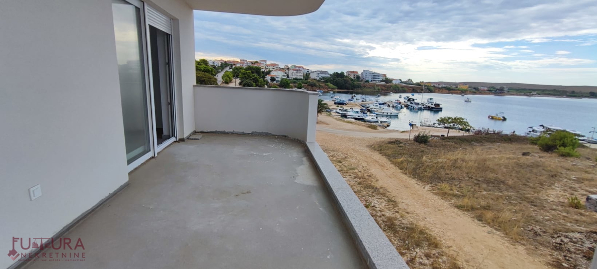 PAG - POVLJANA, VENDITA APPARTAMENTO 54,52 M2, VISTA, A 50 M DAL MARE, NUOVO!!!