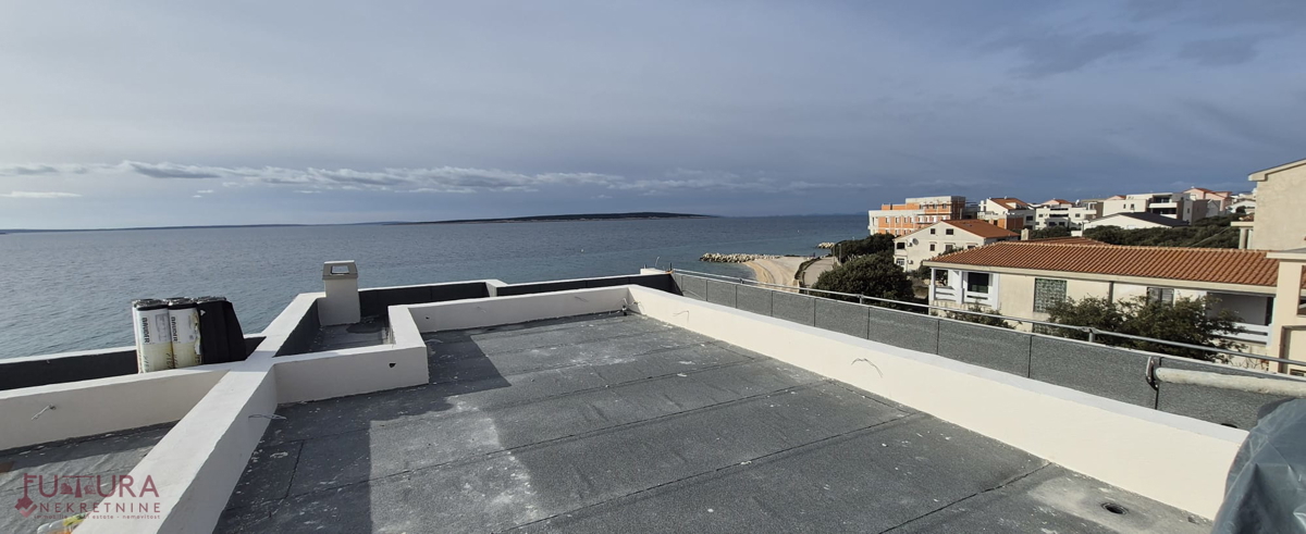 PAG - MANDRE, APPARTAMENTO 41,76 M2, VENDITA, PRIMA FILA, VISTA APERTA, GIARDINO!!