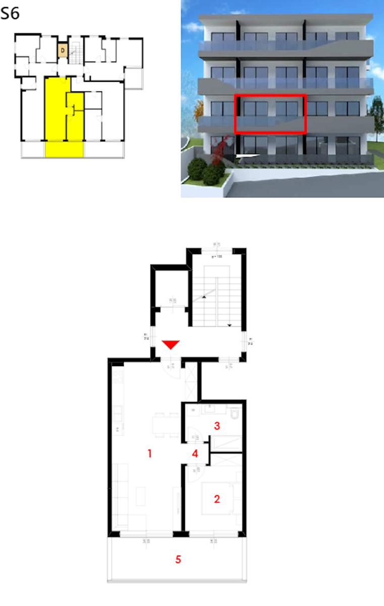 Nuova costruzione di appartamenti di lusso con 4* - Živogošće