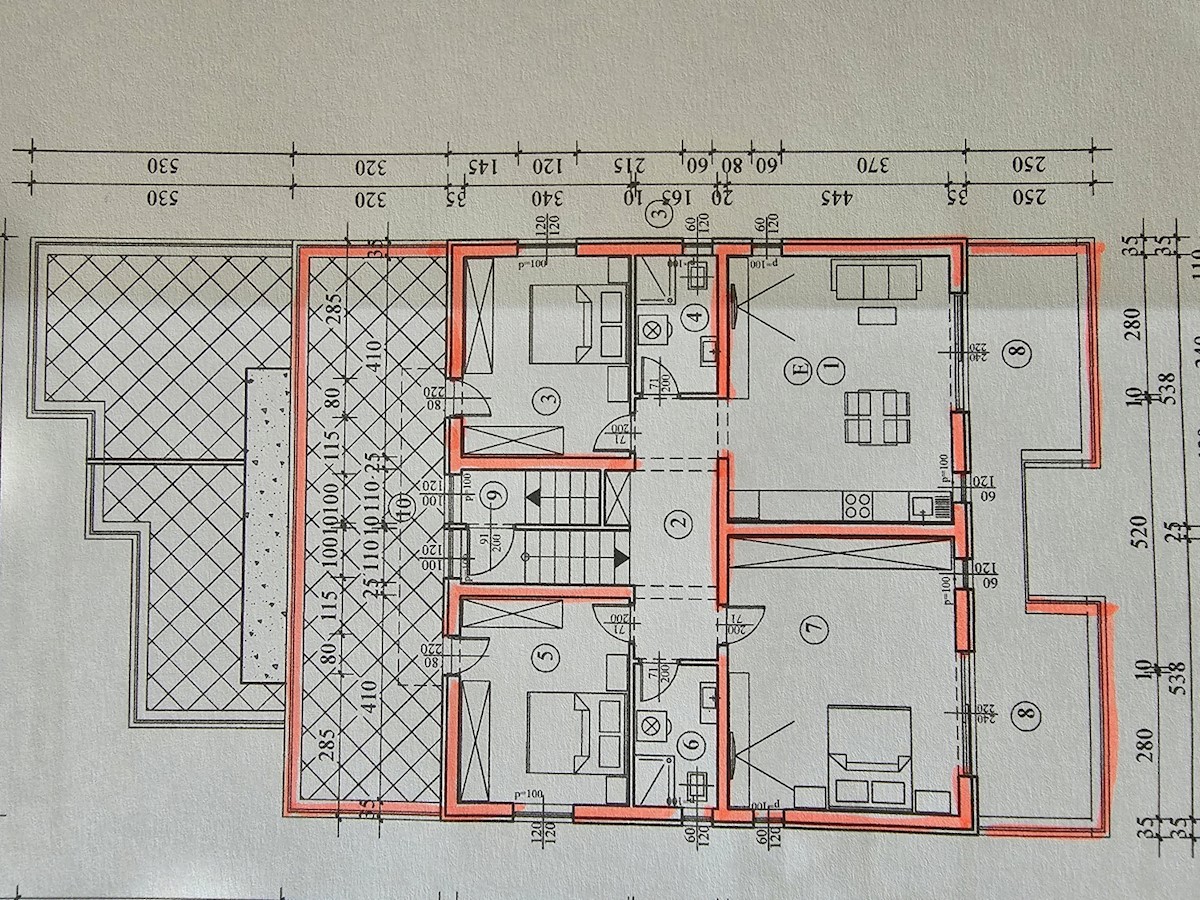 Appartemnto vicino a Parenzo,  camere da letto