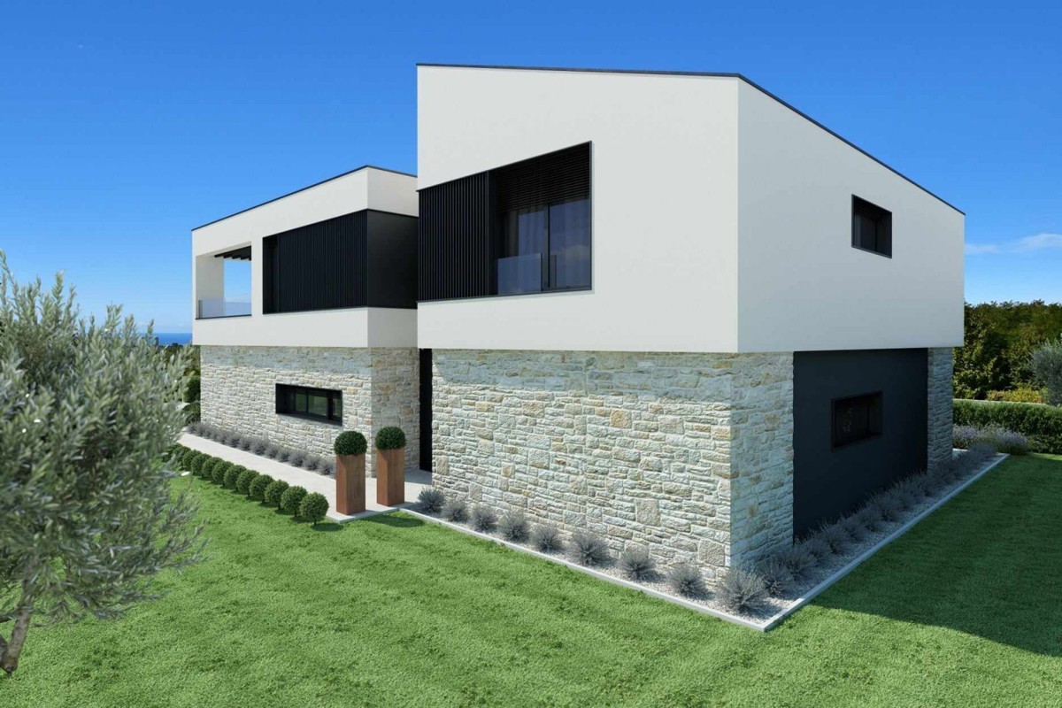 Villa vicino a Parenzo con vista mare