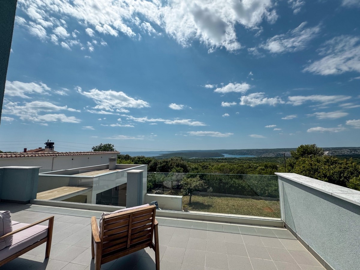 Villa moderna con piscina e vista mare – Immobili in Istria