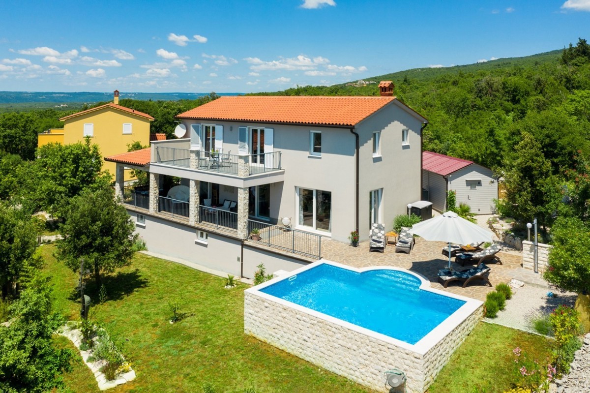vendita casa Labin, vista mare