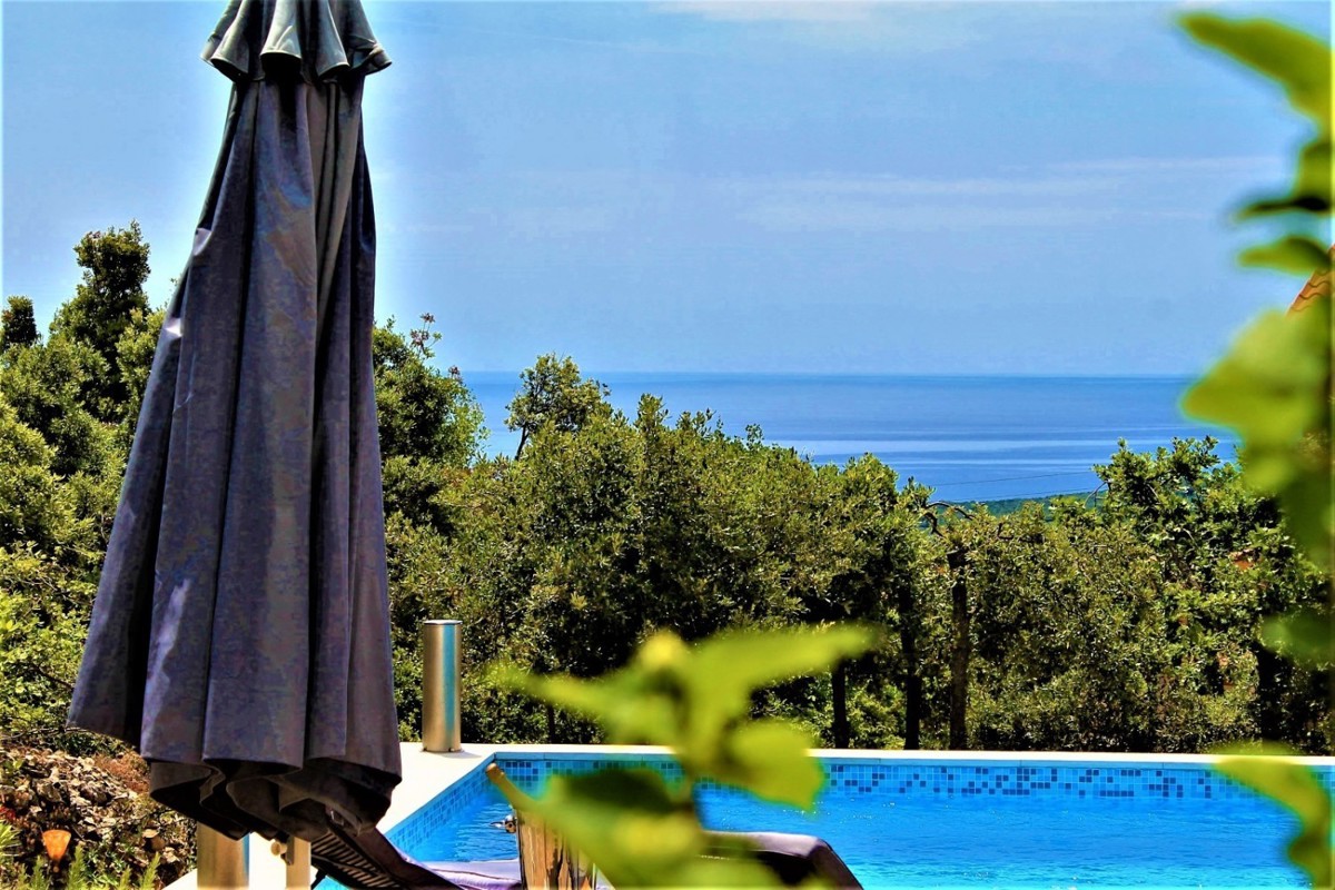 vendita casa Labin, vista mare