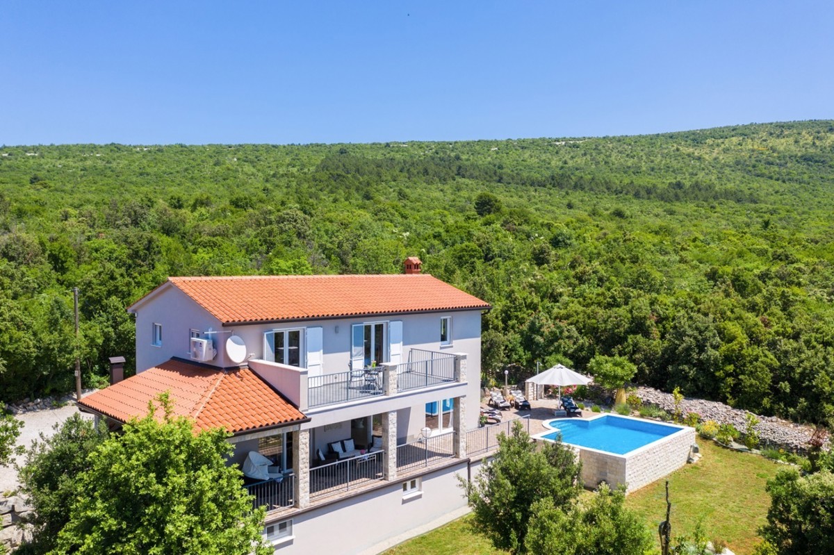 vendita casa Labin, vista mare