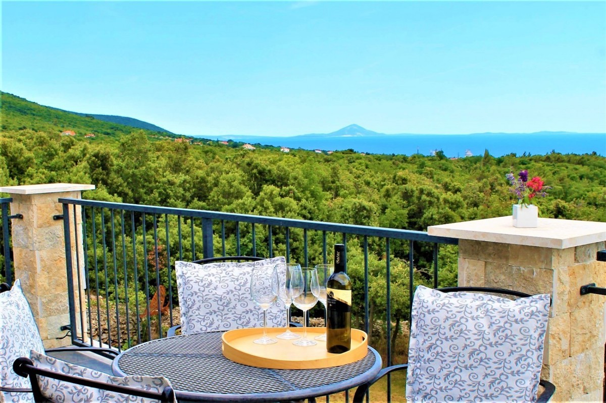 vendita casa Labin, vista mare