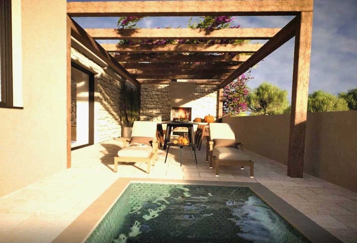 Casa Moderna in Vendita nei Dintorni di Parenzo – 92 m² con Piscina e Giardino