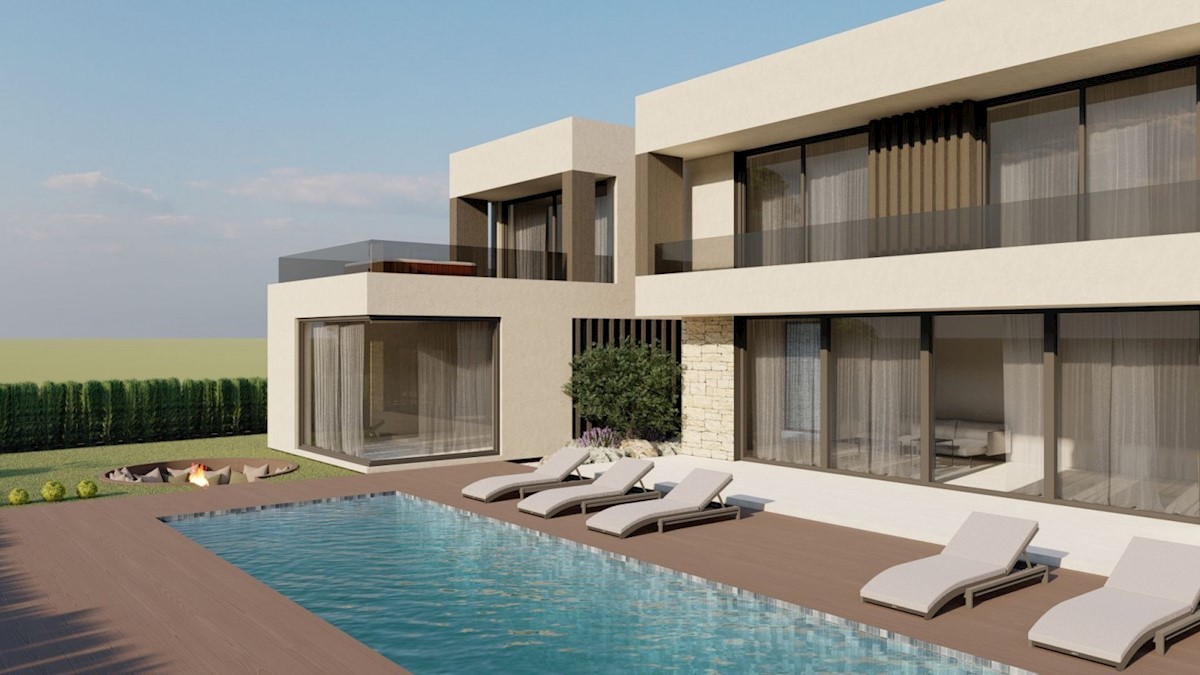 Villa moderna con piscina vicino a Parenzo