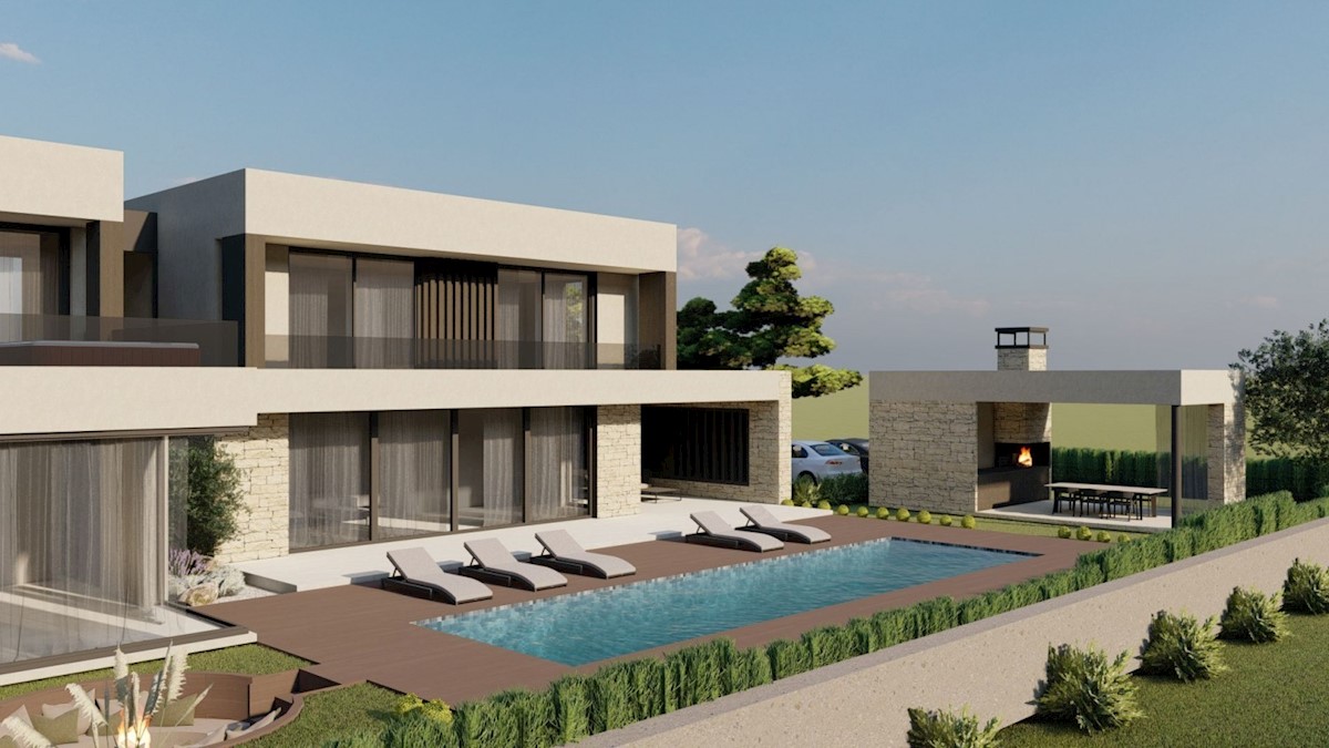 Villa moderna con piscina vicino a Parenzo