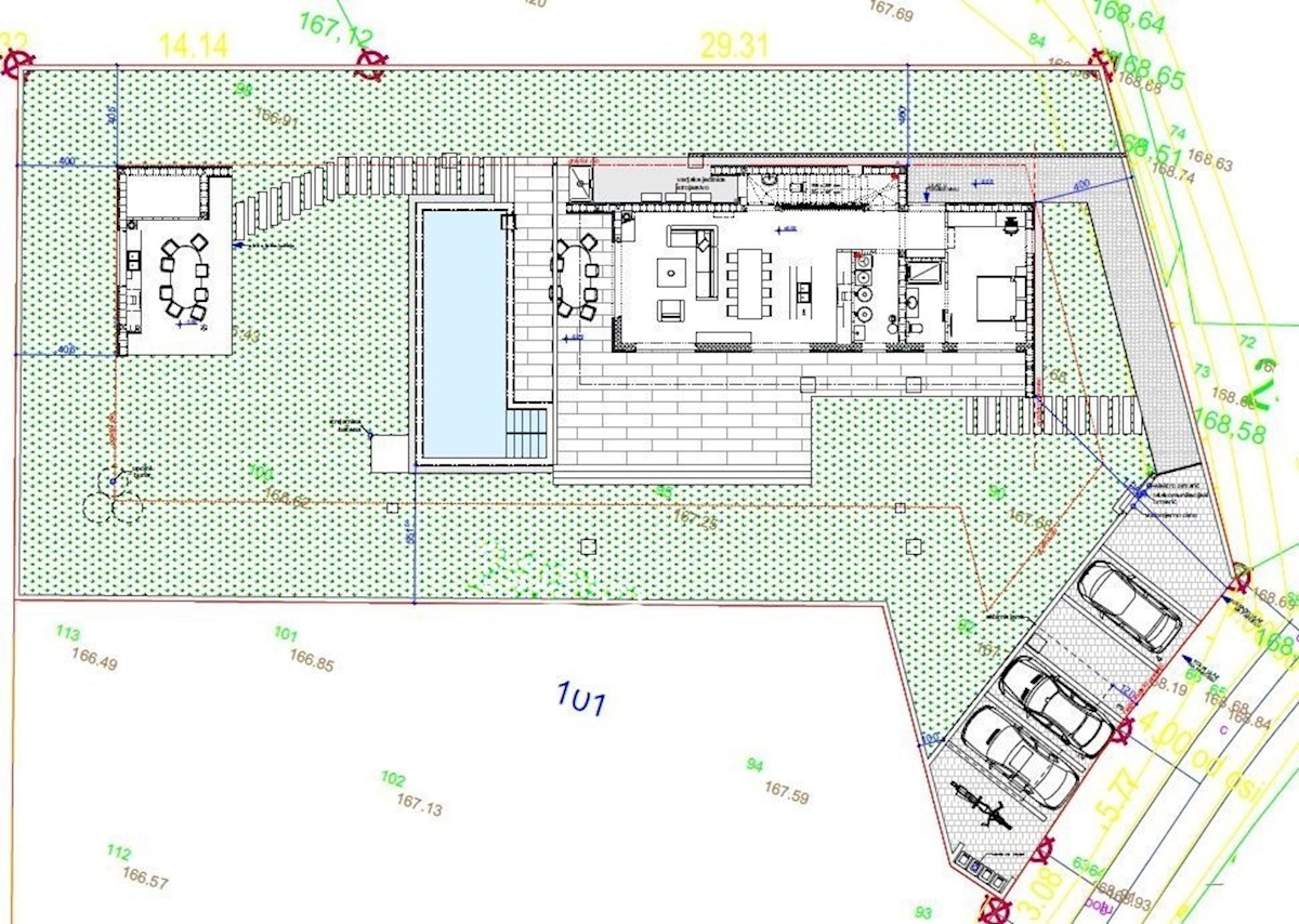 Villa con piscina vicino  a  Parenzo